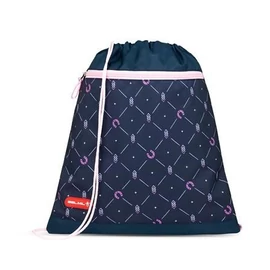 *61175 TORNAZSÁK BELMIL "Midnight Gallop", kék, lovak, 337-3/20  43*45 cm