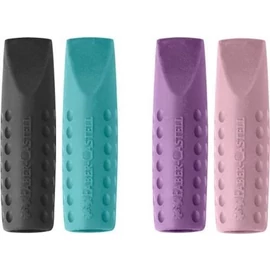 *61190 RADÍR  FABER-Castell GRIP kupakradír ceruzahegy védö 2db/cs extra színek