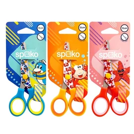 *61196 OLLÓ 13cm SPOKO mintás él, kerek hegy