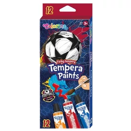 *61201 TEMPERA 12 COLORINO Football  12*12ml