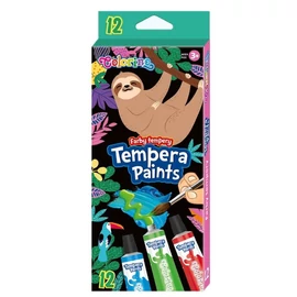 *61202 TEMPERA 12 COLORINO Wildkid  12*12ml