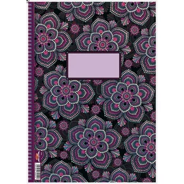 *61233 FÜZET spirál A4 CONCARD 80l kockás, vonalas