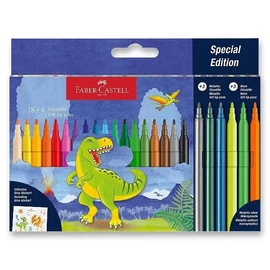 *61242 ROSTIRON 18+6 FABER Castell Dinosaur   554222