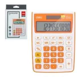 *61249 SZÁMOLÓGÉP asztali DELI 1238 12dig színes