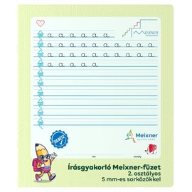 *61253 FÜZET írásgyakorló A4 SÜNI Sulikész 2.oszt Meixner-féle
