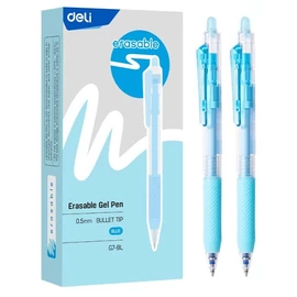 *61271 ZSELÉSTOLL törölhető DELI 0,5mm kék G7-BL