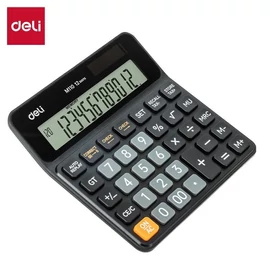 *61283 SZÁMOLÓGÉP asztali DELI Ascend 12dig