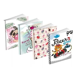 *61294 EMLÉKKÖNYV/NAPLÓ A5  MFP szivacsos fedelű