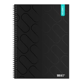 *61310 FÜZET spirál A4 ICO Student Prémium kockás  100l