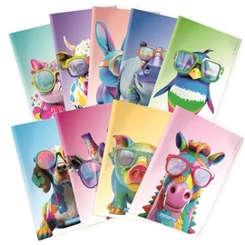 *61337 FÜZET A4 Mitama vonalas 42lap Állatos   62744