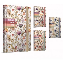 *61380 BEÍRÓFÜZET/Notesz A6 GIPTA Everyday 9*14cm sima 80l keményfed. 7460