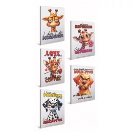 *61387 FÜZET A5 GIPTA Nothing kockás 60l.  7578