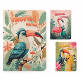 *61391 FÜZET A4 GIPTA Tropic Notes 60lap karton vonalas  7376
