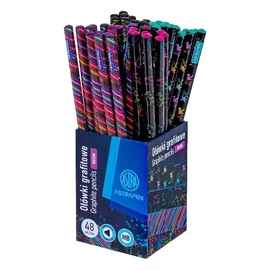 *61447 GRAFIT ASTRA PEN Neon HB háromszögletű