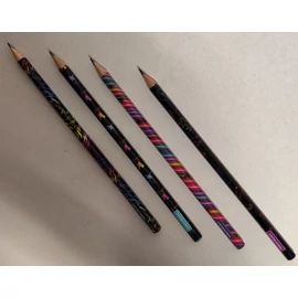 *61447 GRAFIT ASTRA PEN Neon HB háromszögletű