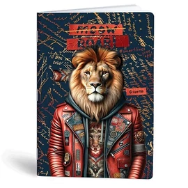 *61467 FÜZET A4 Lipamill 40l vonalas Fashion Animal