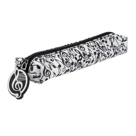 *61539 TOLLTARTÓ/neszeszer kicsi JAVIER Hangjegyes, bedobálós  19cm