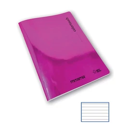 *61615 FÜZET spirál A4 MITAMA Special Glamour vonalas 40+2lap FSC 62724