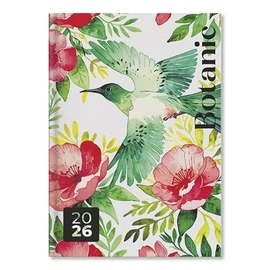 *61671 HATÁRIDŐNAPLÓ 2026 B6 heti Period Botanic