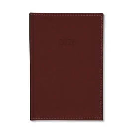 *61676 HATÁRIDŐNAPLÓ 2026 A5 napi Period Chamois körbevarrott