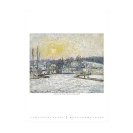 *61700 FALINAPTÁR 2026 művész Gardens Impressionism SG  42*56cm