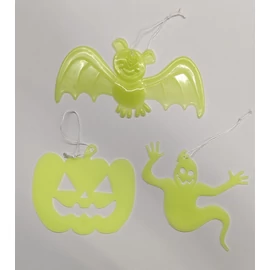 *61731 DEKOR Halloween világítós tök, szellem, denevér akasztható
