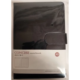 *61744 NOTEBOOK A5 ICU műbőr 96 lapos vonalas, mágneses záródással