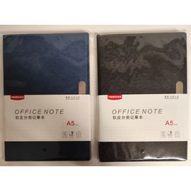 *61745 REGFÜZET/NAPLÓ A5 vonalas, szövetborítású 96lap