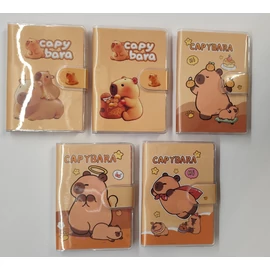 *61747 NAPLÓ A7 AMI Capybara vonalas, élnyomott, tépőzáras