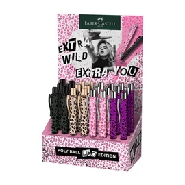 *62333 GTOLL Faber-Castell Grip Poly Ball Leopard 
