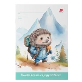 *62483 ÓVODAI ÜZENŐ - és jegyzetfüzet SÜNI 32lap
