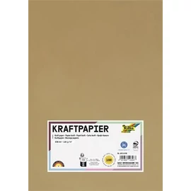 *62507 KREATÍV PAPíR A4 120g kraft FOLIA