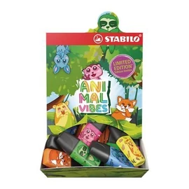 *62573 SZÖVEGKIEMELÖ STABILO "BOSS mini Animal Vibes" vegyes szín