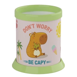 *62747 ÍRÓSZERTARTÓ pohár ICO Capybara műa.+ karton