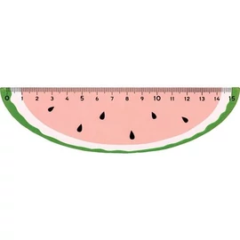*63037 VONALZÓ egyenes 15cm fa Centrum gyümölcsmintás   89612