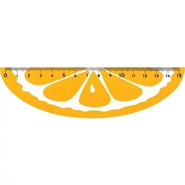 *63037 VONALZÓ egyenes 15cm fa Centrum gyümölcsmintás   89612