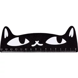 *63038 VONALZÓ egyenes 15cm fa Centrum macskafejes   89614