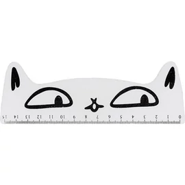 *63038 VONALZÓ egyenes 15cm fa Centrum macskafejes   89614