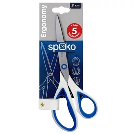 *63248 OLLÓ 21cm irodai SPOKO Ergonomy gumirozott