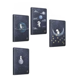 *63316 BEÍRÓFÜZET GIPTA Astral vonalas 96l 17*24cm keményfed. 7362