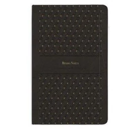 *63347 BEÍRÓFÜZET GIPTA Bruno Notes = 120l 12*21cm keményfed., tokban  2777