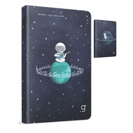 *63349 BEÍRÓFÜZET GIPTA Astral kockás 96l 17*24cm keményfed. 7363