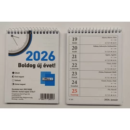 *02962 NAPTÁR asztali  21 Office-2026  TA/7