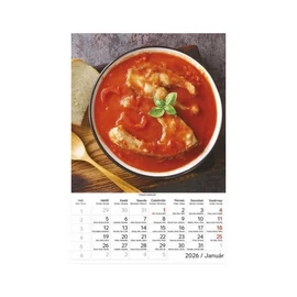 *05326 FALINAPTÁR 2026 recept Ételreceptek T094-09 spirálozott 22*33