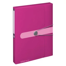 FÜZETBOX A4 PP HERLITZ &quot;EASY&quot; (pink, 11216397)