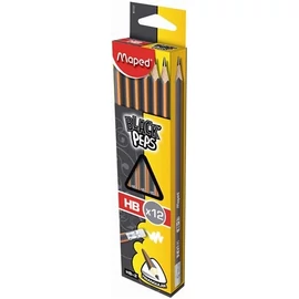 GRAFIT MAPED radiros HB radirral Black'peps háromszögü