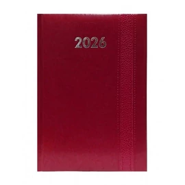 *25159 HATÁRIDŐNAPLÓ 2026 A5 napi Szekszárd varrott Rebel agenda