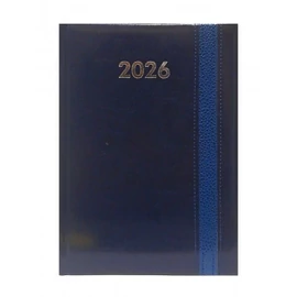 *25159 HATÁRIDŐNAPLÓ 2026 A5 napi Szekszárd varrott Rebel agenda