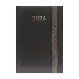 *25159 HATÁRIDŐNAPLÓ 2026 A5 napi Szekszárd varrott Rebel agenda