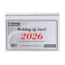 *27371 NAPTÁR asztali  23 Victoria-2026